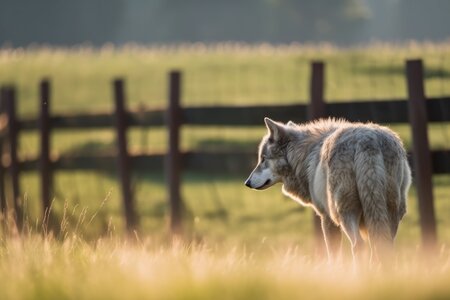Der Wolf wird immer mehr zum Problem -  auch in der Pferdehaltung | © Adobe 