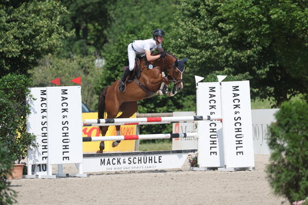 PBM Casarella unter Sönke Aldinger überzeugte mit viel Qualität am Sprung.  | © D. Matthaes