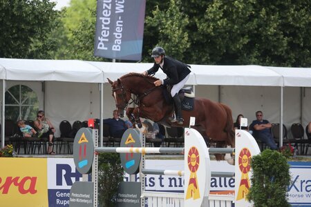 Abou-Chaker NRW springt unter Richard Vogel zum Sieg im Youngster-S*!  | © D. Matthaes