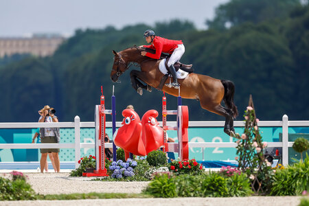 Richard Vogel kassierte mit United Touch im Teamfinale bei den Olympischen Spielen einen Abwurf. | © Lafrentz