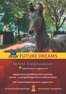 DERBY Future Dreams, Hybrid-Fohlenauktion Sauerlach & DSP-Stutenchampionat | © DSP