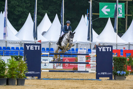 Diaron siegte im Großen Preis von Warendorf 2024. | © Equitaris