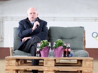 Bei der Pressekonferenz am Dienstag in Warendorf nahm der neue FN-Präsident Martin Richenhagen in gewohnter Weise kein Blatt vor den Mund und redete Klartext. | © Hartwig