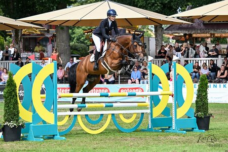 Er siegte bei den Vierjährigen, Olesko. | © Beelitz/Gerstenkorn