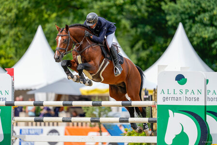 Die Sieger im Großen Preis von Warendorf: Arne von Heel mit Keaton | © Christian Beeck Die Sieger im Großen Preis von Warendorf: Arne von Heel mit Keaton | © Christian Beeck