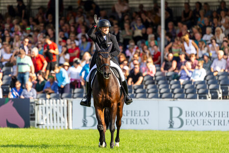 Nach Dressur in Führung: fischerChipmunk FRH v. Contendro I und Michael Jung.  | © Lafrentz