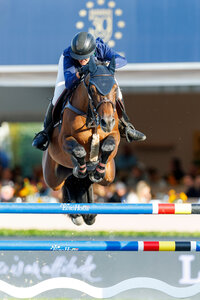 Sires of the World-Sieger For Chacco TN v. For Pleasure-Chacco Blue mit Marriet Smit Hoekstra (NED). | © Lafrentz