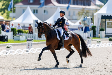 Diallo BB v. Dancier siegreich unter Jessica von Bredow-Werndl. | © Lafrentz