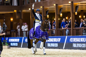 Patrik Kittel und Touchdown, die Sieger im Finale 2024, sind in Texas am Start. | © Lafrentz