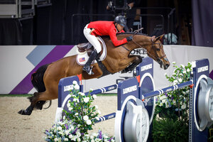 Kent Farrington war auch in der zweiten Qualifikation beim Weltcup-Finale das Maß der Dinge. | © Lafrentz/Tiffany van Halle